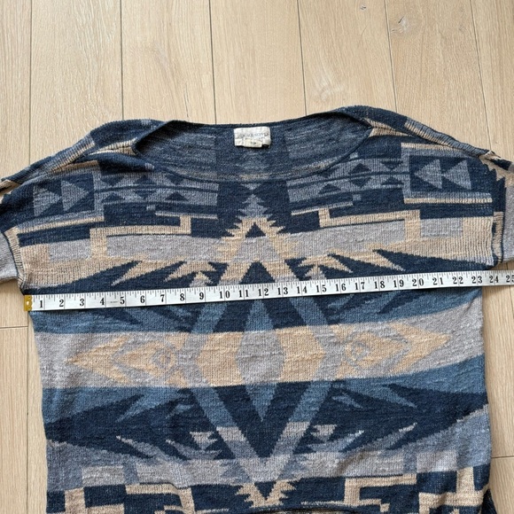 Ralph Lauren Denim & Supply Aztec Jacquard Cotton Lightweight Sweater Women’s M - Picture 5 of 10